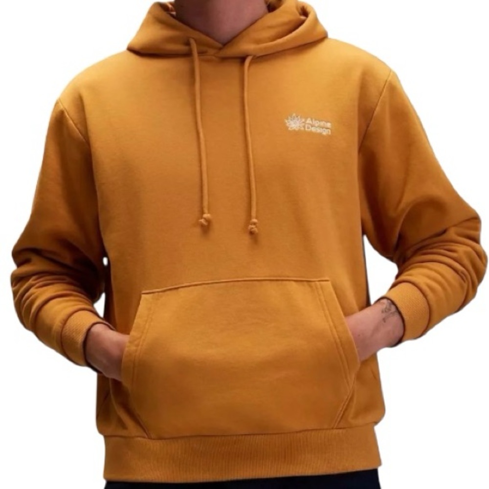 Alpine Design Hoodie Golden Honey Gorpcore Streetwear Sizes, S, XL, XXL NWT
